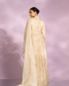 Mohey Women Dazzling Cream Anarkali Suit