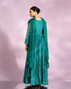 Mohey Women Emerald Elegance Anarkali Suit