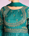 Mohey Women Emerald Elegance Anarkali Suit