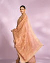 Mohey Women Enchanting Peach Straight Suit Set