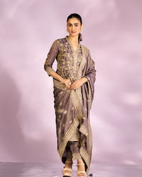 Mohey Women Purple Regalia Straight Suit