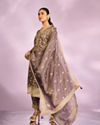 Mohey Women Purple Regalia Straight Suit