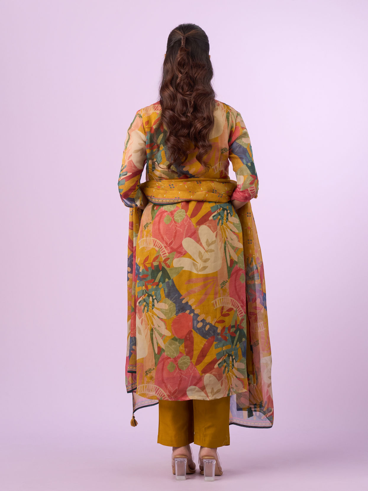 Mohey Women Mustard Yellow Glory Straight Suit