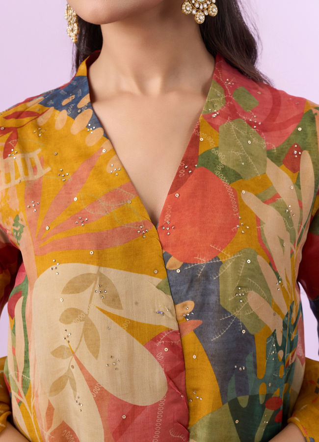 Mohey Women Mustard Yellow Glory Straight Suit