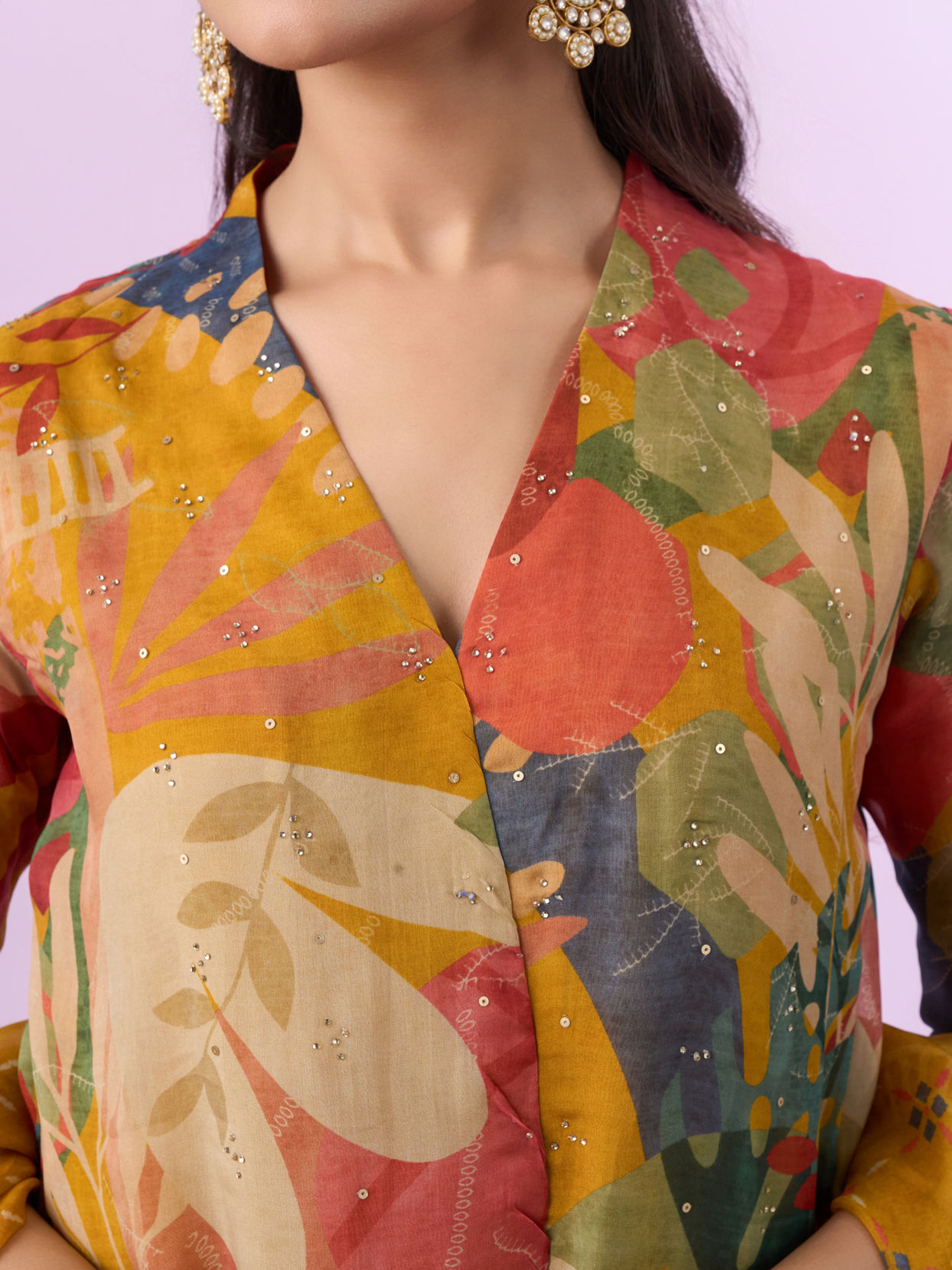 Mohey Women Mustard Yellow Glory Straight Suit