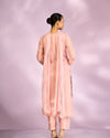 Mohey Women Elegant Light Pink Straight Suit