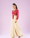 Mohey Women Rani Pink Exuberant Indo Western