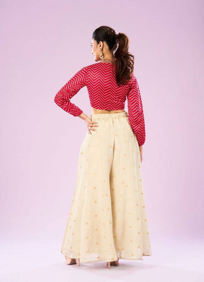 Mohey Women Rani Pink Exuberant Indo Western