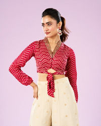 Mohey Women Rani Pink Exuberant Indo Western