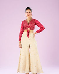 Mohey Women Rani Pink Exuberant Indo Western