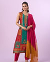 Eternal Radiance Rani Green Stitched Suit