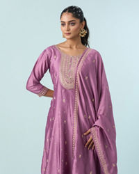 Mohey Women Purple Radiance Anarkali Suit