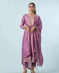 Mohey Women Purple Radiance Anarkali Suit