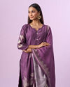 Mohey Women Purple Majesty Straight Suit