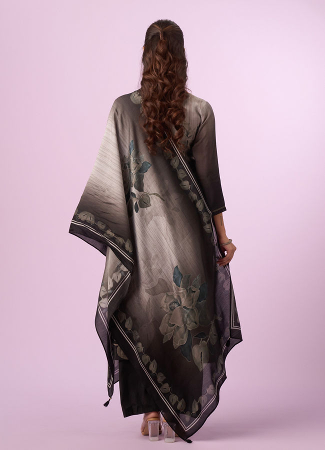 Mohey Women Grey Elegance Straight Suit