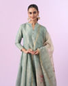 Mohey Women Sea Green Anarkali Set