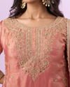 Mohey Women Enchanting Gajree Pink Palazzo Suit