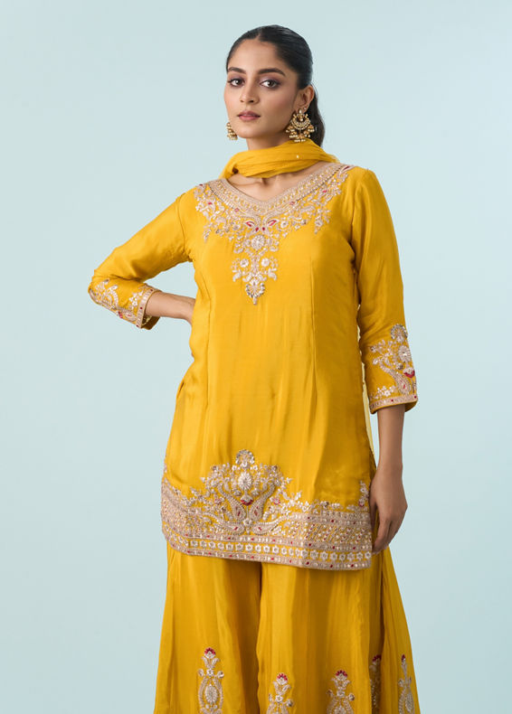 Mohey Women Sunny Elegance Palazzo Suit