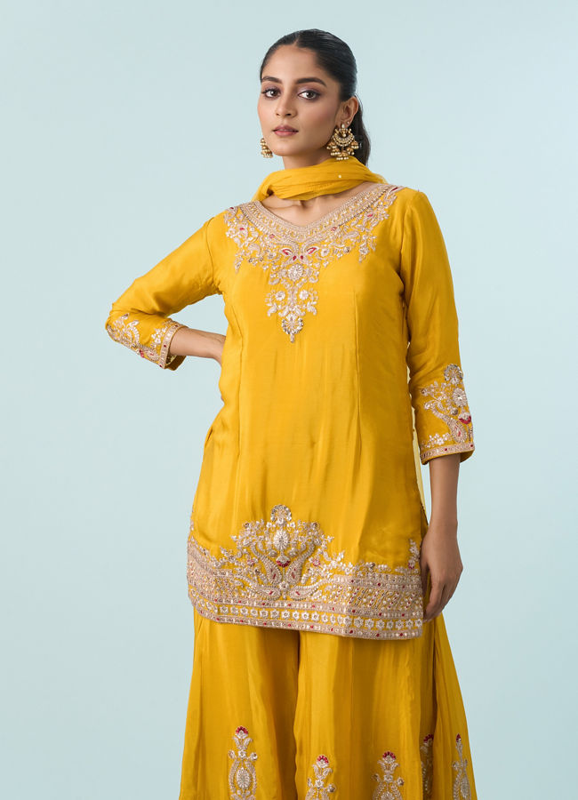 Mohey Women Sunny Elegance Palazzo Suit