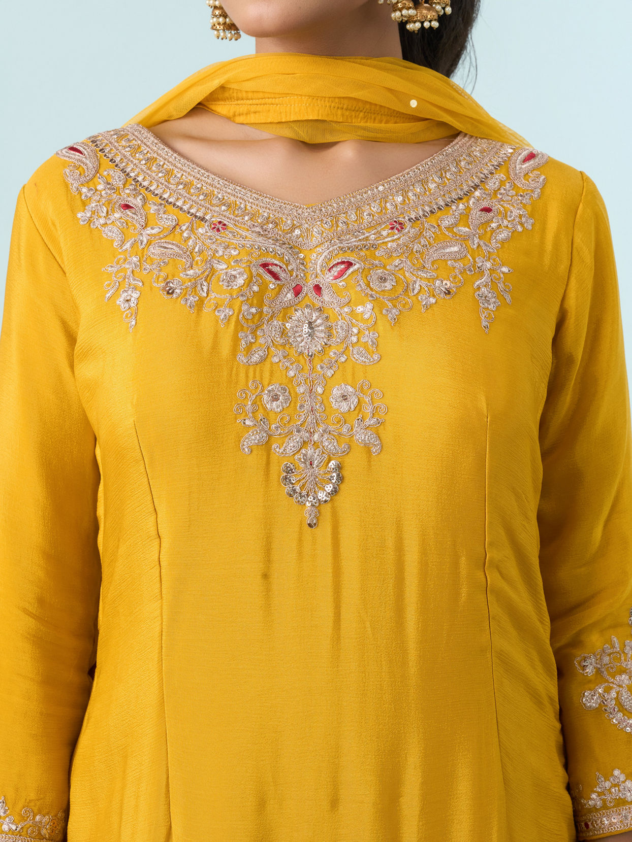Mohey Women Sunny Elegance Palazzo Suit