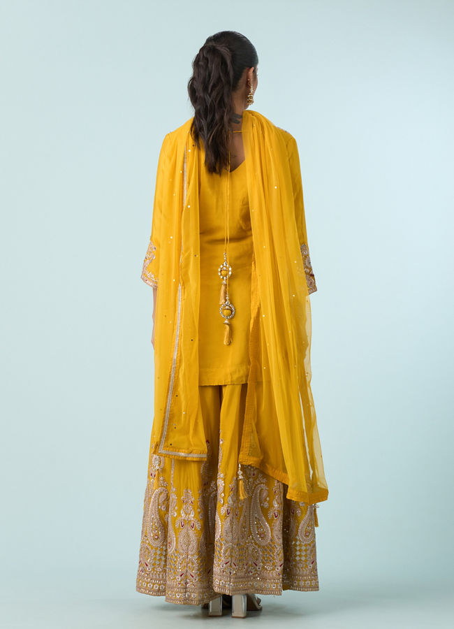 Mohey Women Sunny Elegance Palazzo Suit