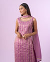 Mohey Women Purple Hue Straight Suit
