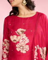 Mohey Women Blushing Pink Radiance Straight Suits