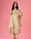Radiant Cream Anarkali Suit