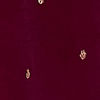 Wine Art Silk Anarkali Suit with Sequin Work