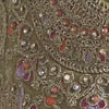 Green Chinon Indo Western Top with Palazzo and Dupatta