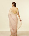 Mohey Women Purple Cutdana Work Saree