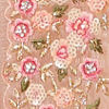 Rose Shadow Pink Floral Patterned Saree