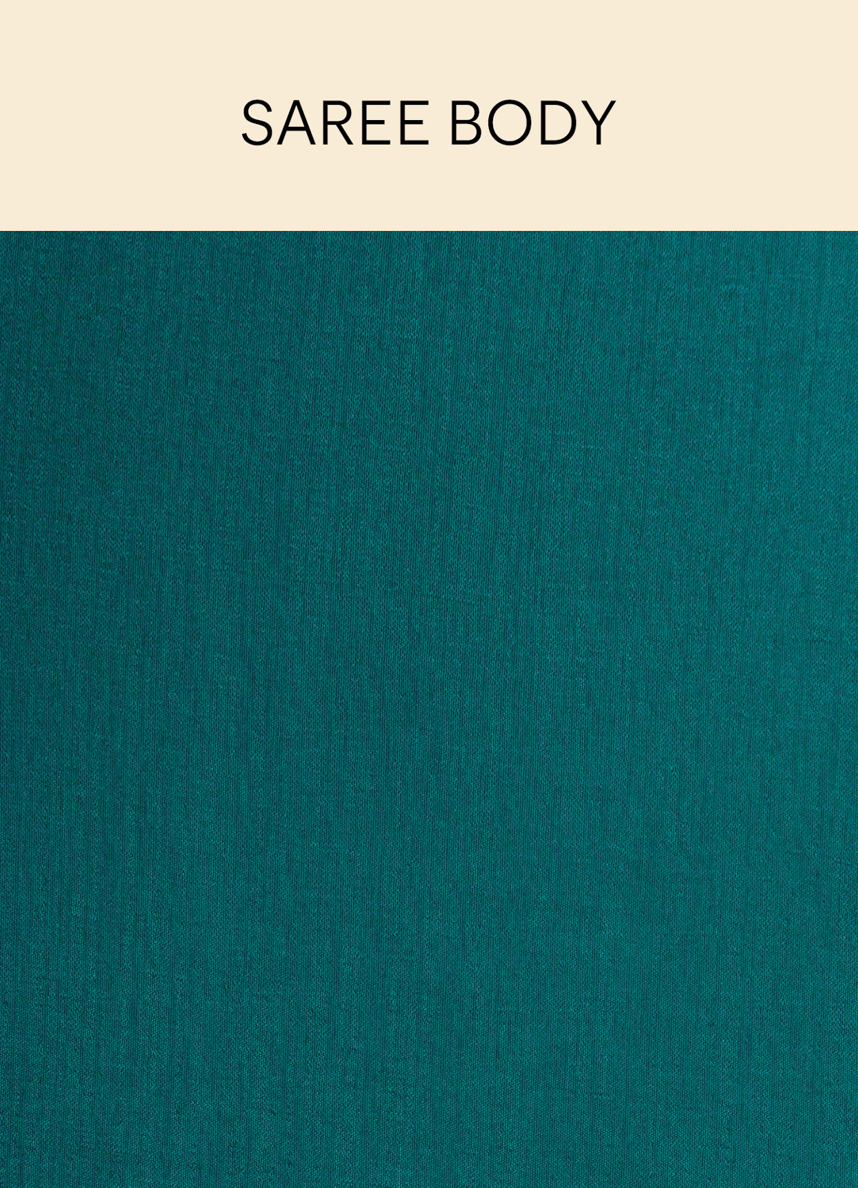 Mohey Women Teal Green Saree with Geometrical Patterned Borders