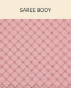 Mohey Women Rose Shadow Pink Saree with Embroidered Patterns