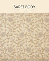 Mohey Women Sandstone Beige Rhinestone Work Saree