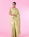Pista Green Euphoria Saree