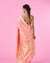 Mohey Women Dainty Pink Delight Saree