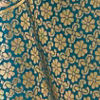 Royal Blue Paisley Bordered Saree