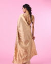 Mohey Women Elegant Beige Gifting Saree