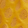 Sunshine Yellow Buta Patterned Saree with Bel Buti Border