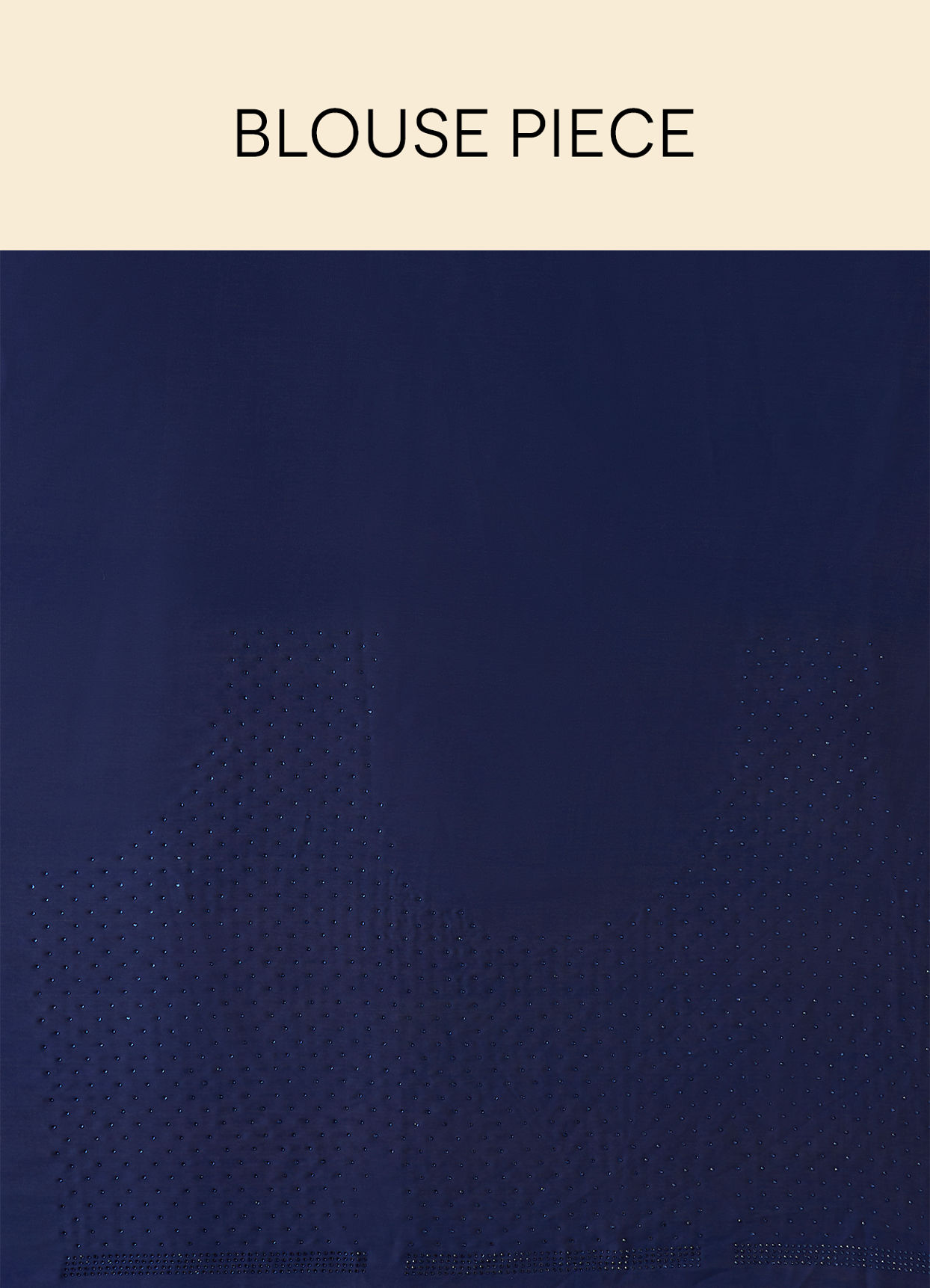 Mohey Women Indigo Blue Stone Work Saree