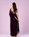 Mohey Women Regal Purple Art Silk Saree