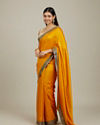 Mohey Women Mustard Yellow Beauty Saree