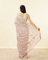 Mohey Women Pastel Purple Stone Work Saree