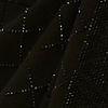 Kohl Black Lattice Patterned Stone Work Saree