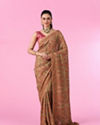 Breezy Beige Elegance Saree