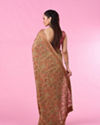 Mohey Women Breezy Beige Elegance Saree