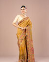 Mohey Women Mustard Yellow Radiance Saree