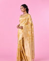 Mohey Women Radiant Light Yellow Saree