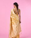 Mohey Women Radiant Light Yellow Saree